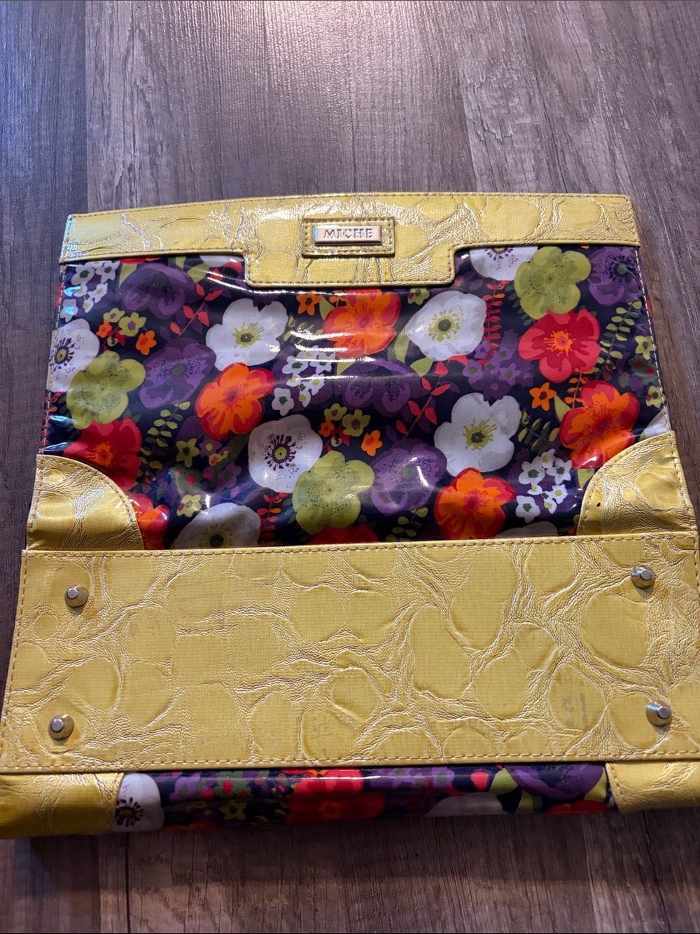 Miche Classic Shell - Yellow with Multicolor Floral